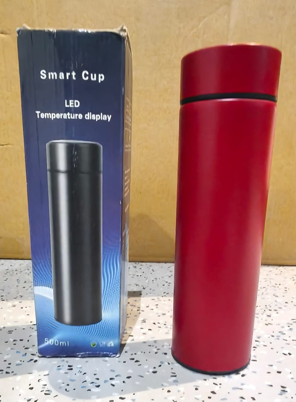 Red Vacuum Insulated Water Bottle (1 Pc / 500ML)