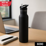 Reusable Matte Sports Sipper Bottle