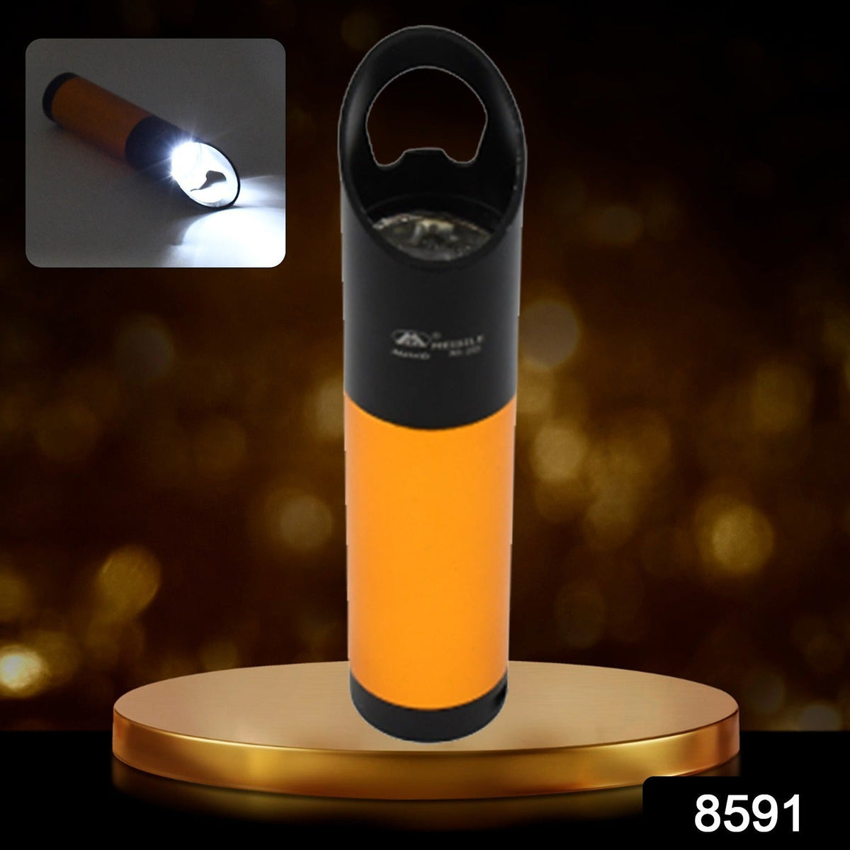 Portable Mini Torch 9 LED High Lumen Pen Flashlight Compact for Emergency (1 Pc)