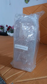 4 Folding Storage Hanger Acrylic Earring Screen Holder Display Stand Clear (1 Set)