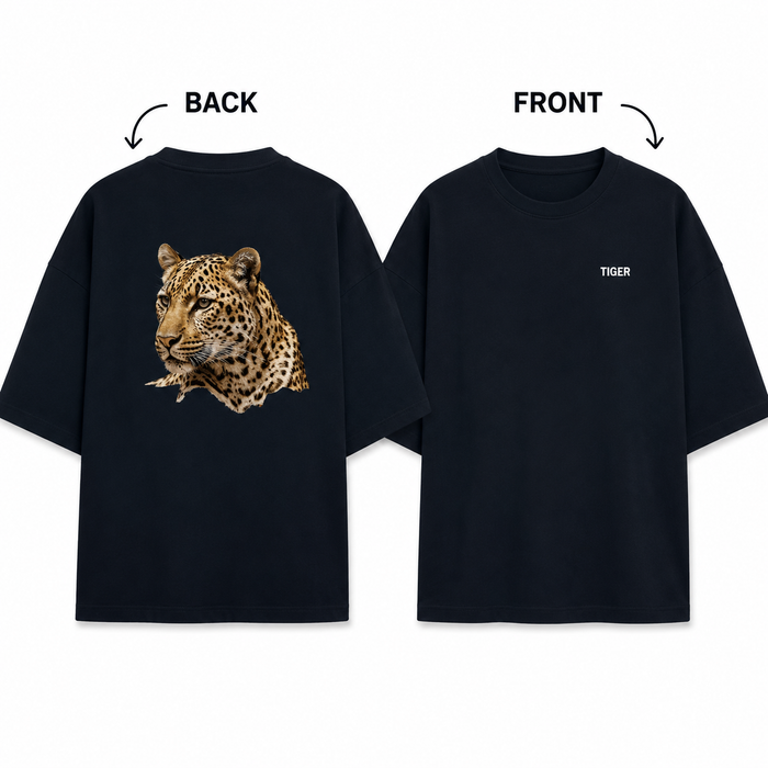 Unisex Terry Oversized Tee tiger