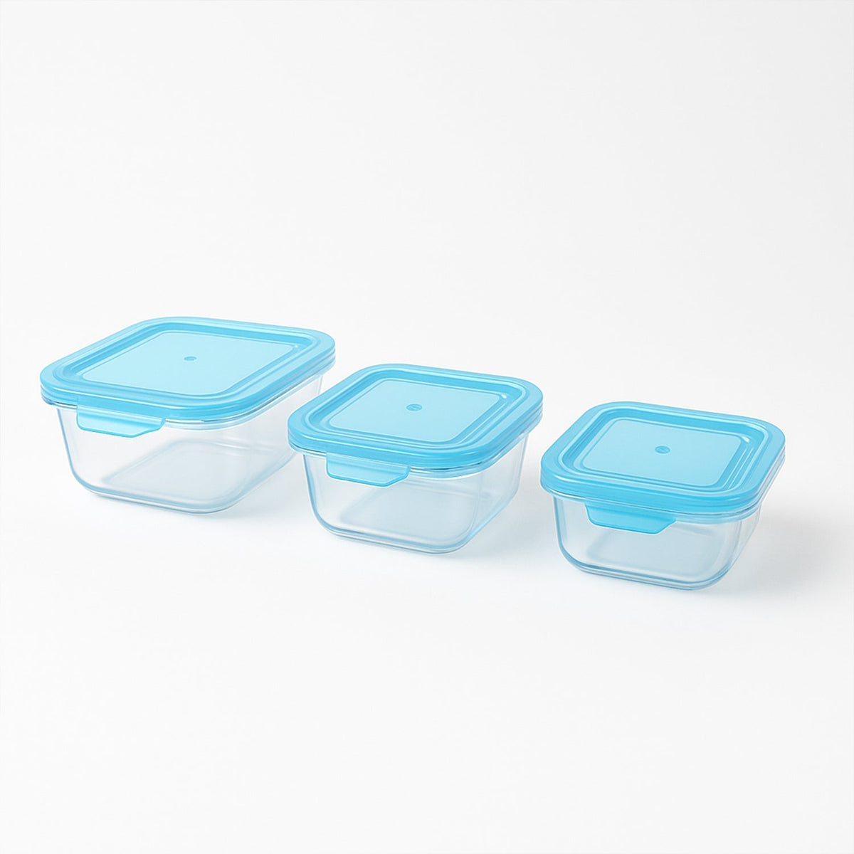 Durable Square Glass Containers