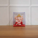 Small Hand-Moving Ganesha Idol with Rotating Hands (1 Pc)