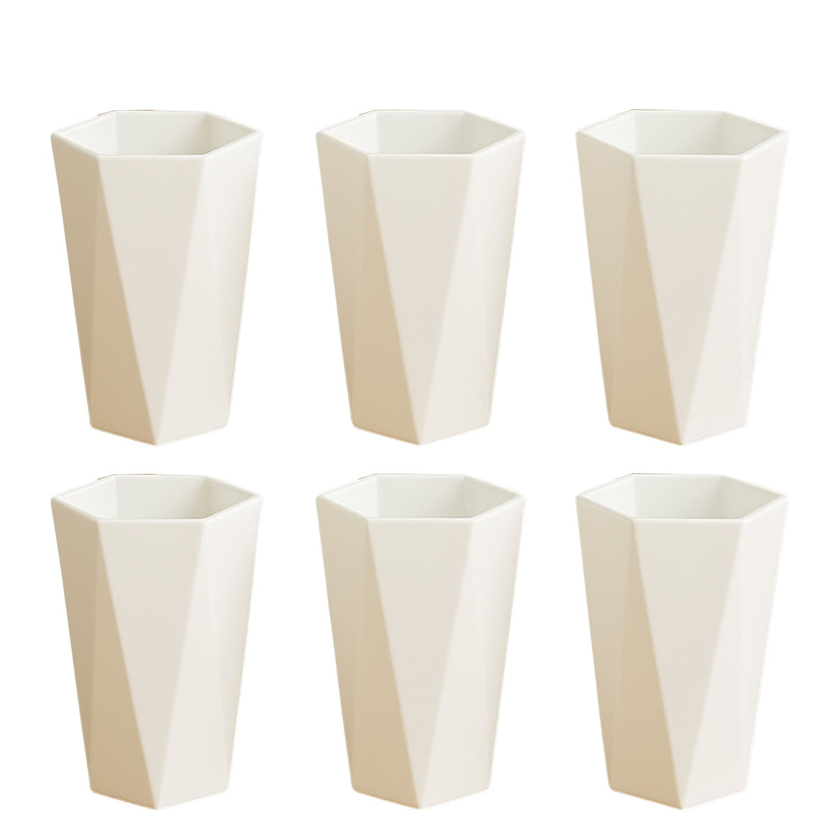 Reusable Plastic Glass Set