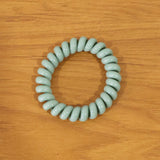 Soft Stretchable Telephone Wire Style Hair Bands Set (1 Pc)