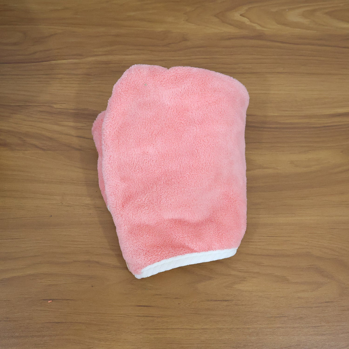 Soft Microfiber Hair Drying Towel Cap with Button Loop (1 Pc)