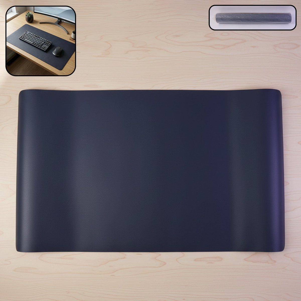Premium Large Desk Mat Mouse Pad (1 Pc, 60x35 Cm)