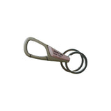 Premium Heavy Duty Metal Key Holder with Locking Carabiner Clip (1 Pc)