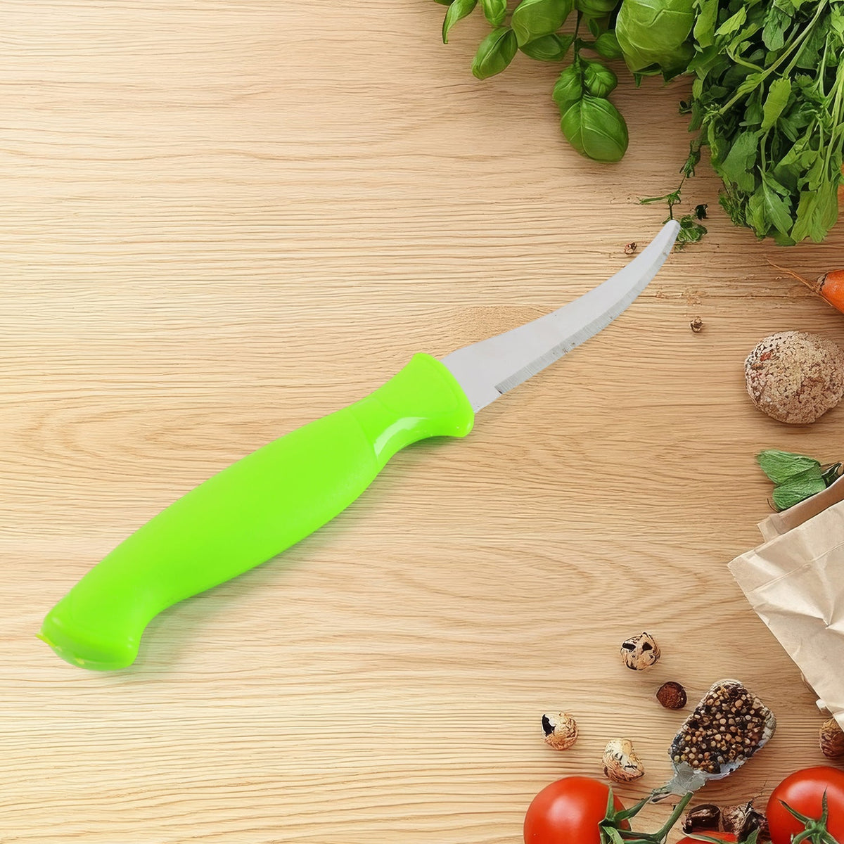 Premium Quality Multipurpose Kitchen Knife with Soft Ergonomic Handle (1 Pc)