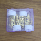 Mini Lantern-Style Flameless LED Tealights - (4 Pc)