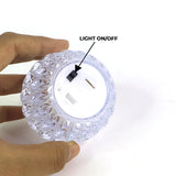 12 Crystal Style LED Light