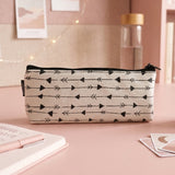 Stylish Canvas Pencil Pouch (1 Pc)