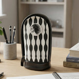 Stylish Hard Base Zipper Pencil Pouch (1 Pc)