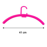 Plastic Clothes Hanger Multipurpose Durable Wardrobe Garment Hanging Rack (1 Pc)