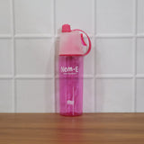 Plastic Sports Water Bottle – Dual Function with Built-In Mist Spray (600 ML)