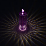 Big Simple Candles for Home Decoration, Crystal Candle Lights, Diwali (Multicolor)