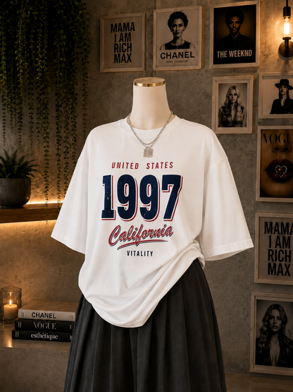 Unisex Terry Oversized Tee 1997