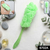 Extra Long Handle Bath Loofah Brush 45 cm Reach Shower Body Scrubber (1 Pc)