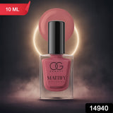 OG Beauty Perfect Pink Mattify Nail Paint (10 ML / 1 Pc)