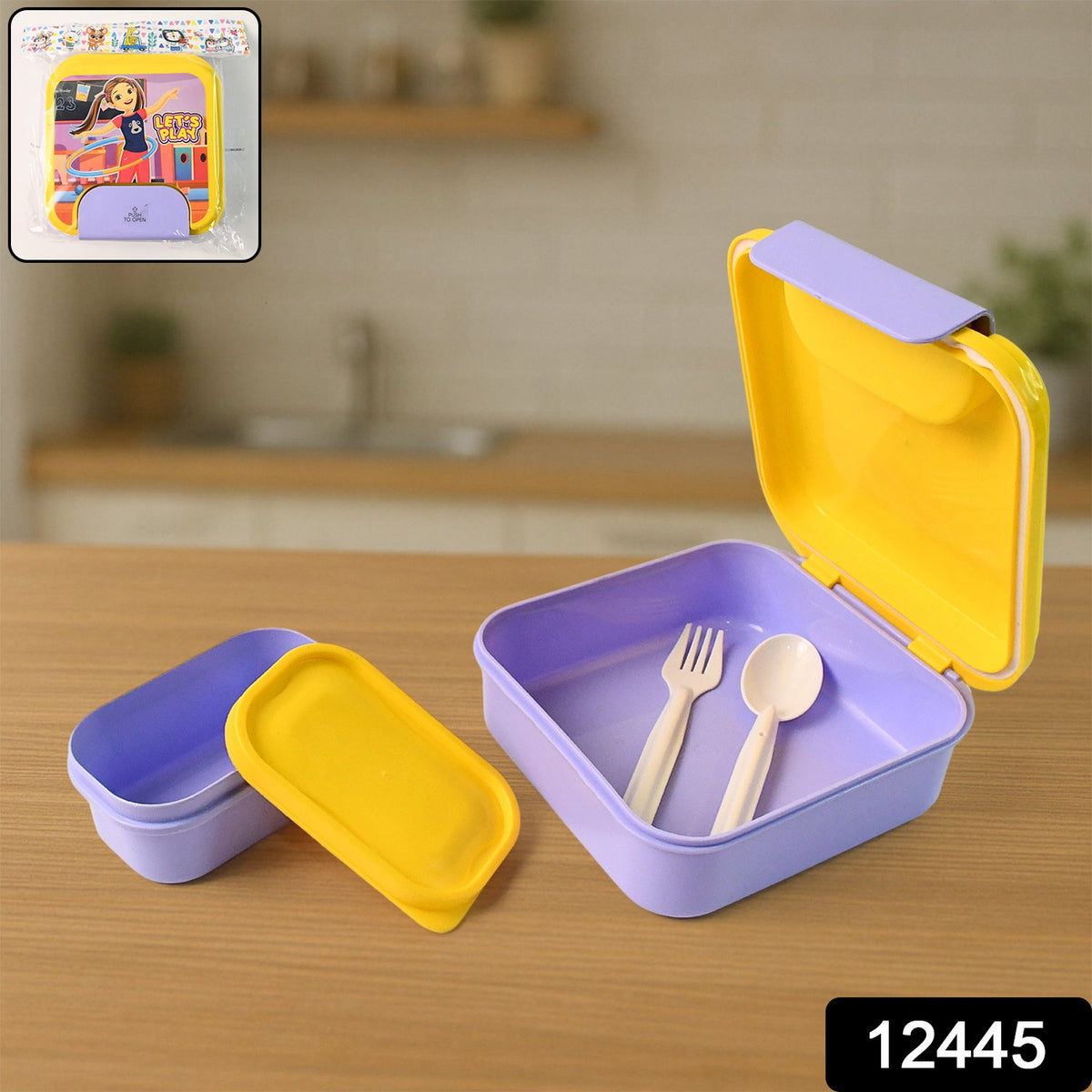 Sectioned Kids Lunch Box