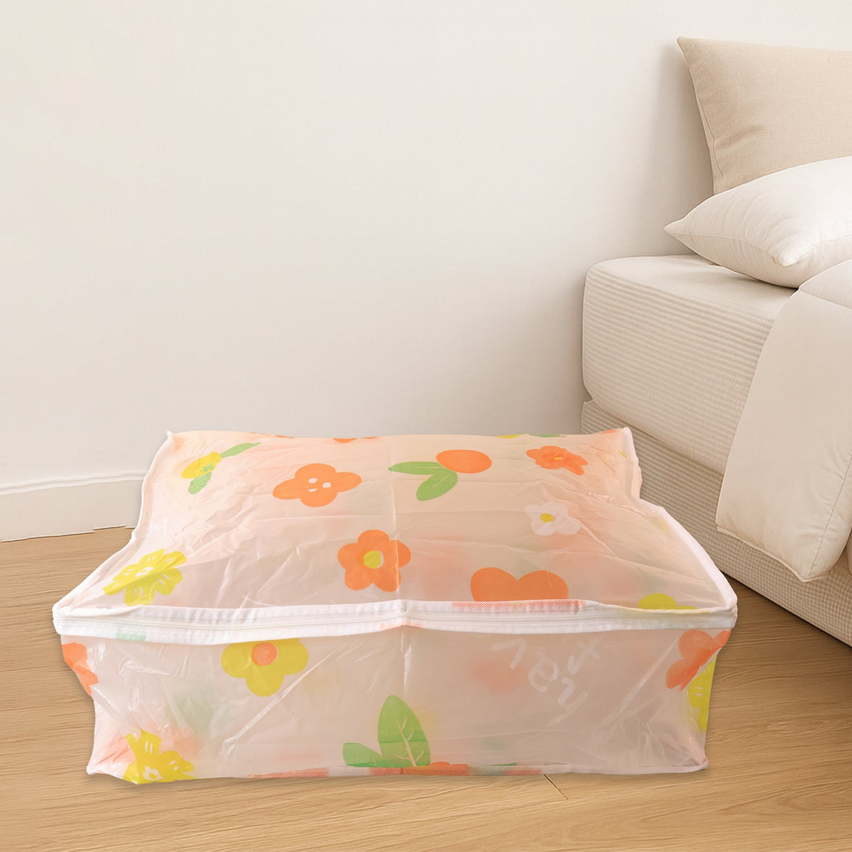Large Blanket Storage Bag with Zipper – 40x83 cm