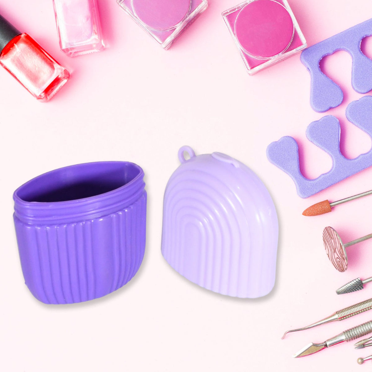 Beauty Ice Roller for Face & Eye – Reusable Facial Massager (Purple Color)