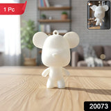small bear keychain accessory for daily use