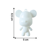 mini bear toy keychain accessory